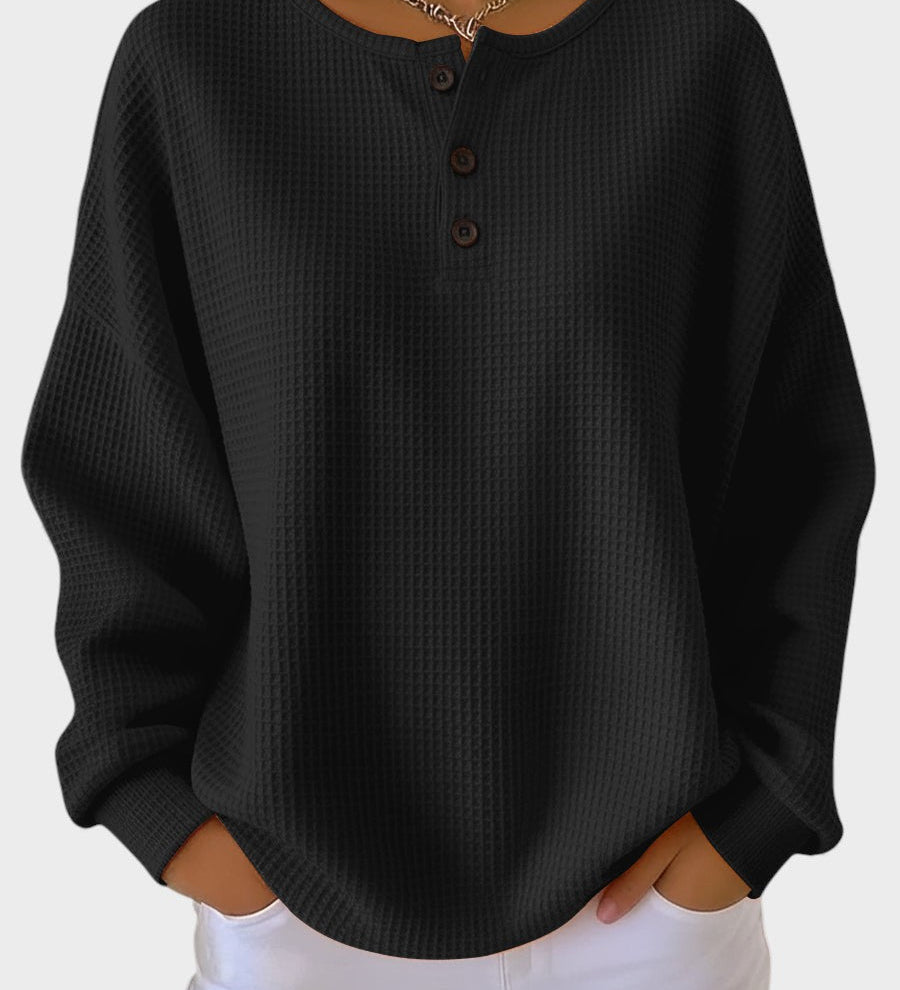 Rosa™ | Comfortable and Elegant Waffle Jumper