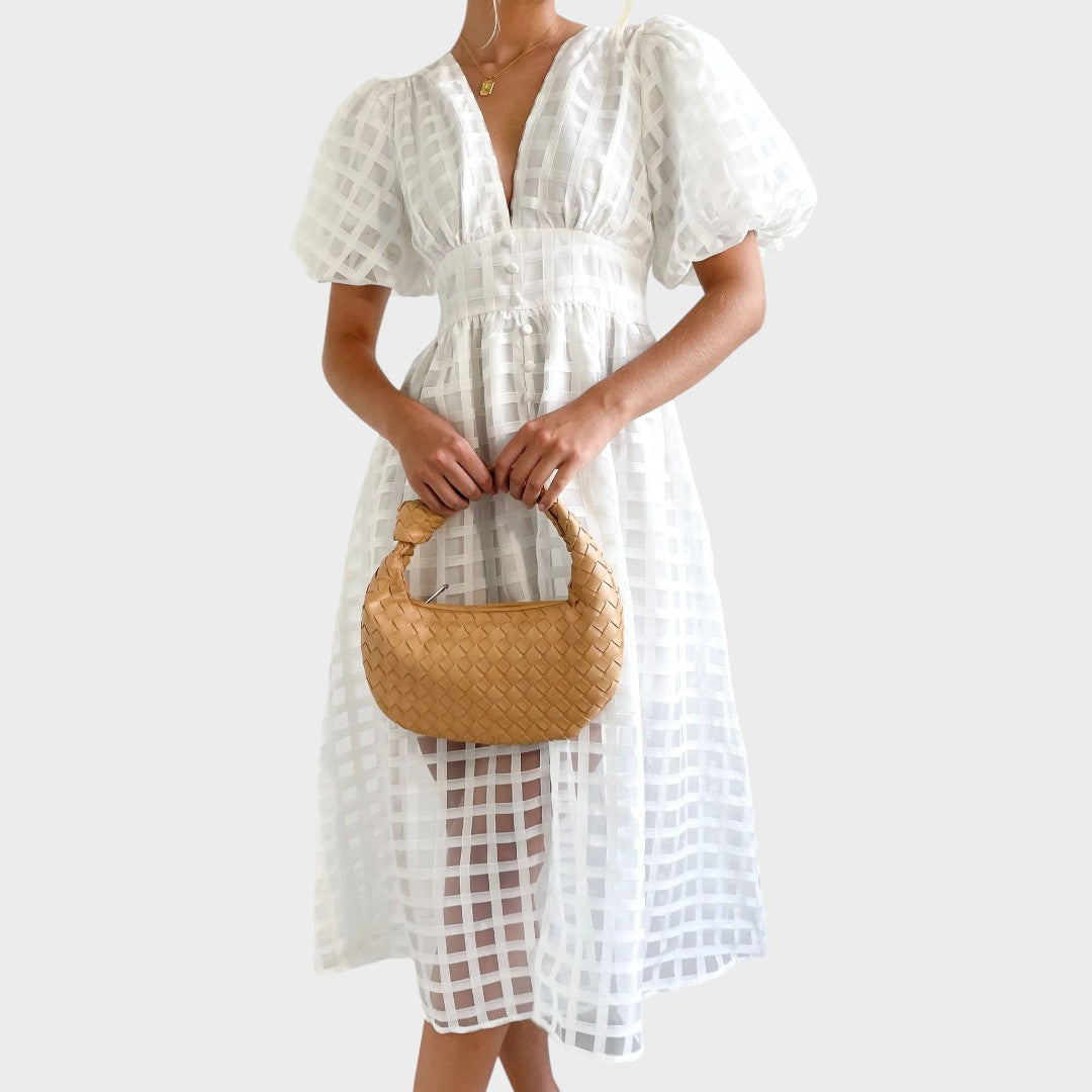 Julia™ | Lace Dress with Bell Sleeves
