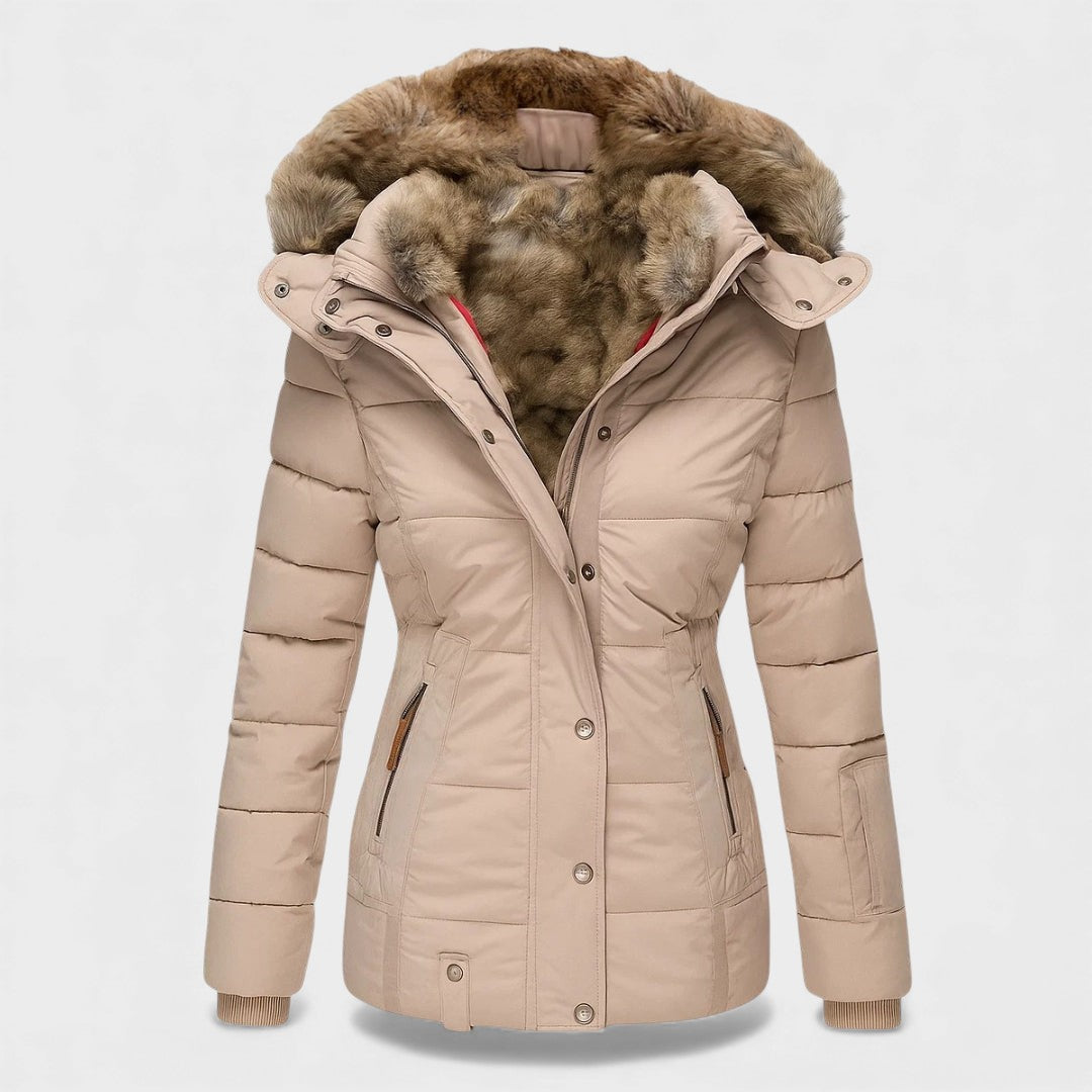 Alba™ | Winter Coat with Fur Lining