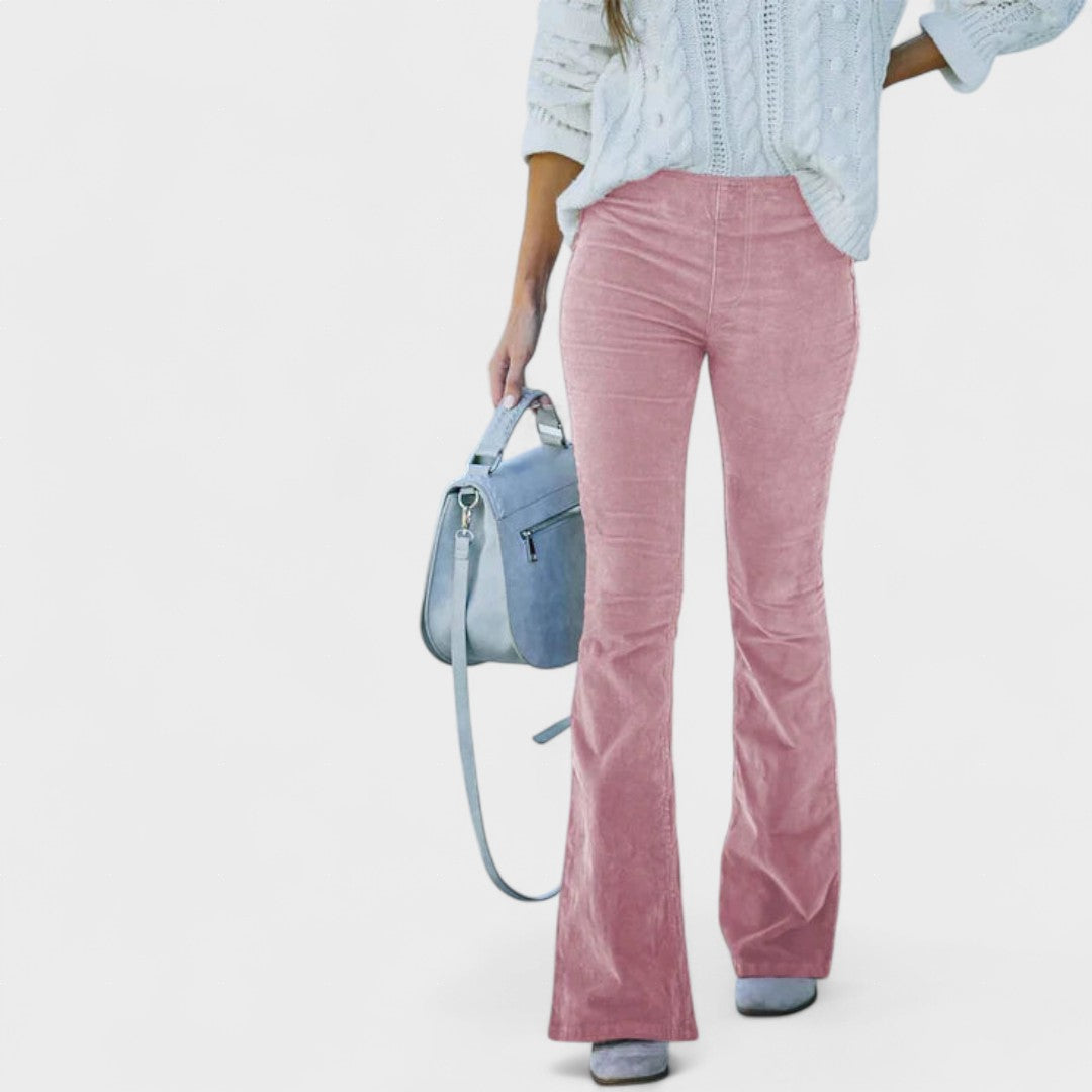 Adriana™ | Flared Corduroy Trousers