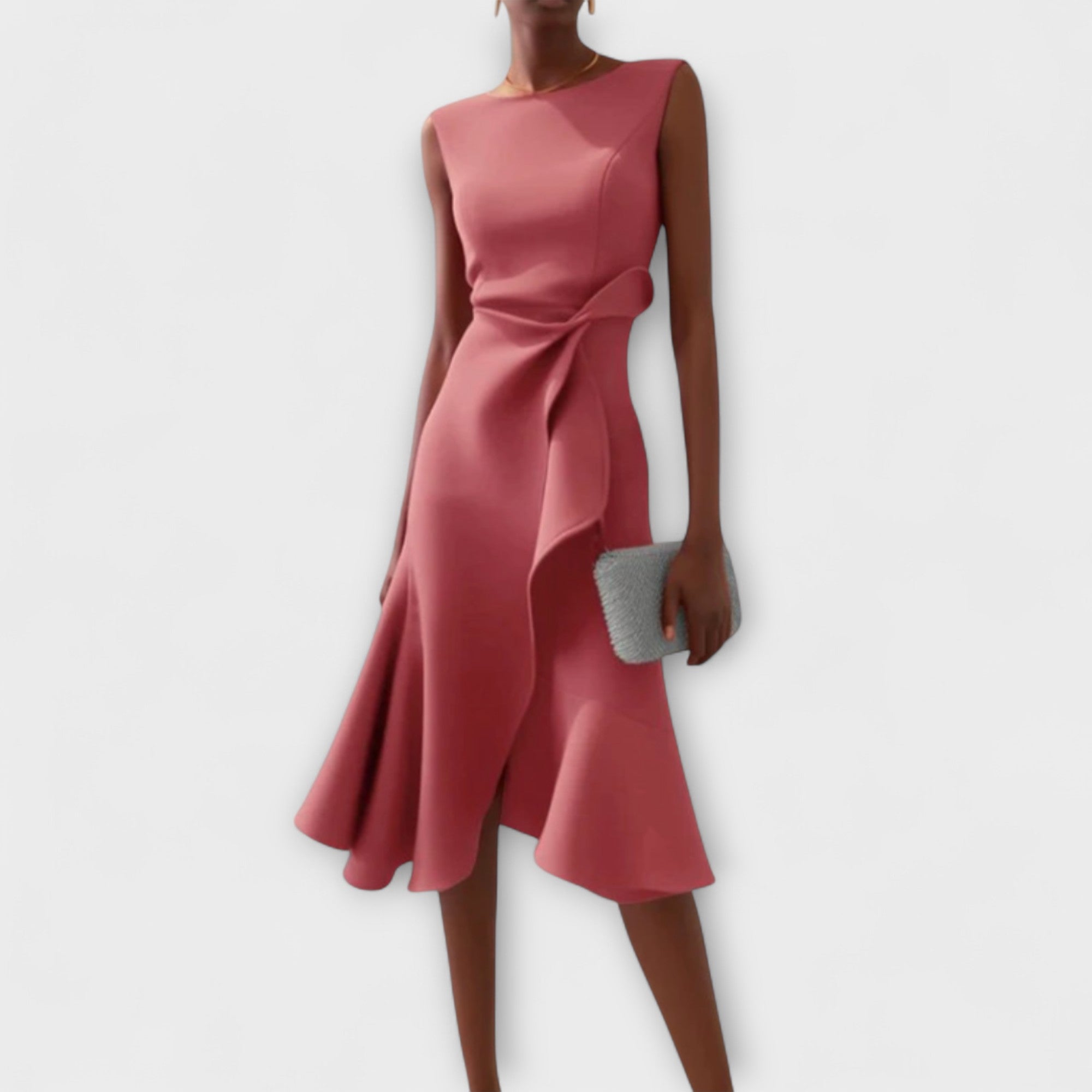 Sofia™ | Pleated Midi Dress