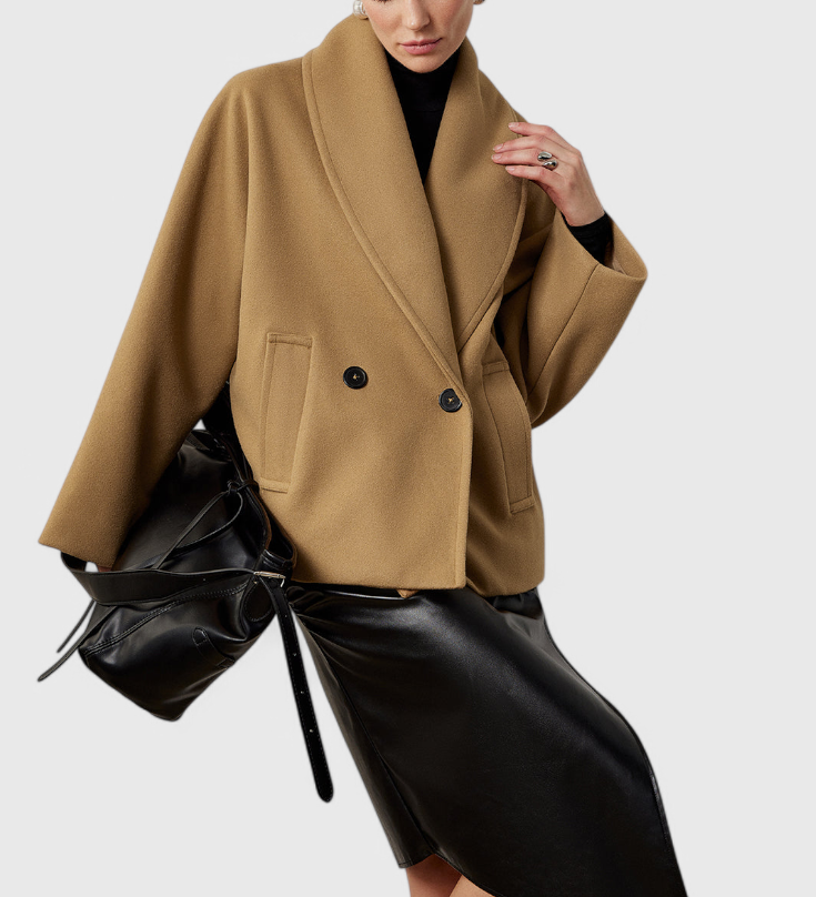 Helena Tweed Oversized Coat