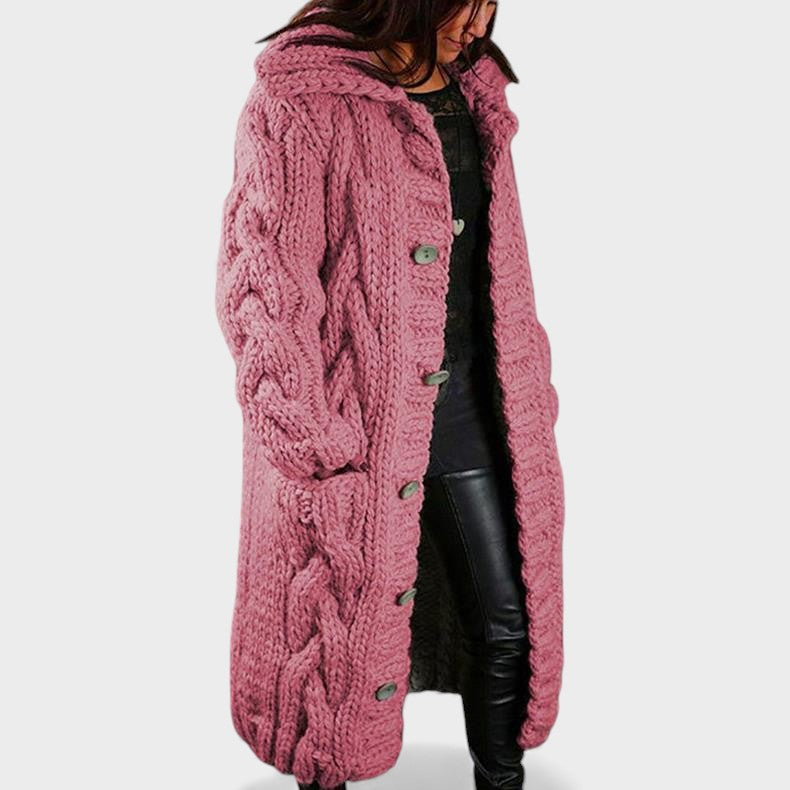 Alicia™ | Elegant and cosy coat with abdominal coverage
