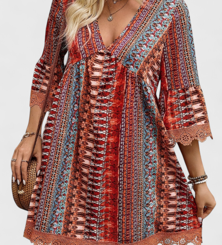 Elegant Boho Dress Axelle