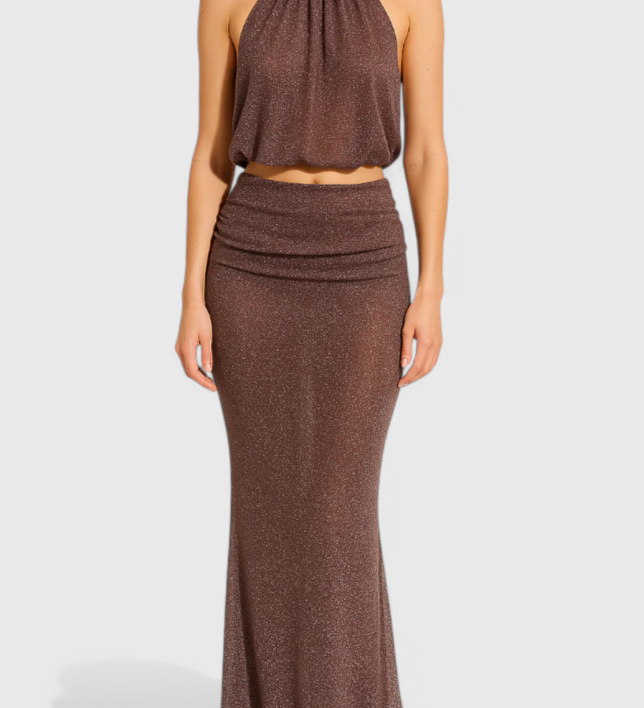 Zhenya Two-Piece Halter Set