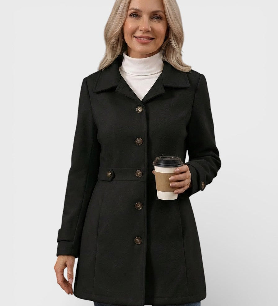 Isabel™ | Comfortable and Timeless Wool Coat