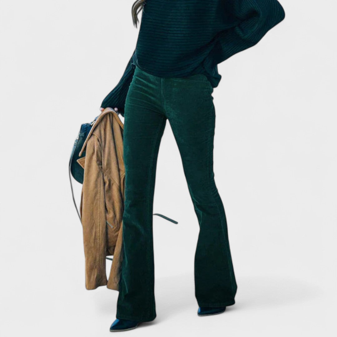 Adriana™ | Flared Corduroy Trousers