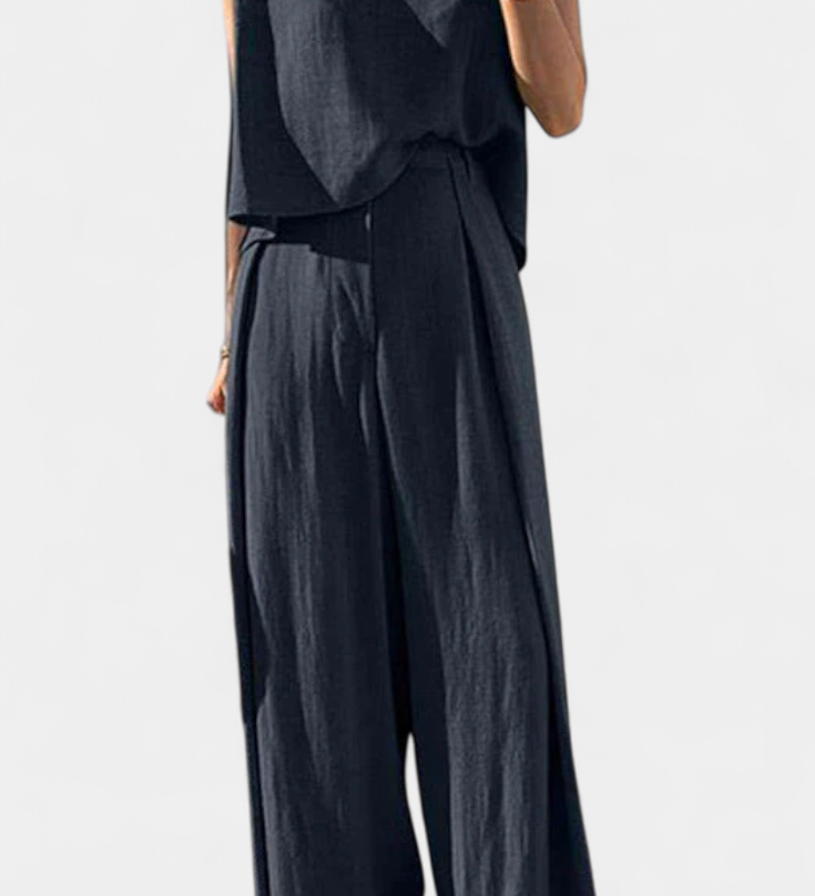 Lauren Wide Leg Two Piece Set