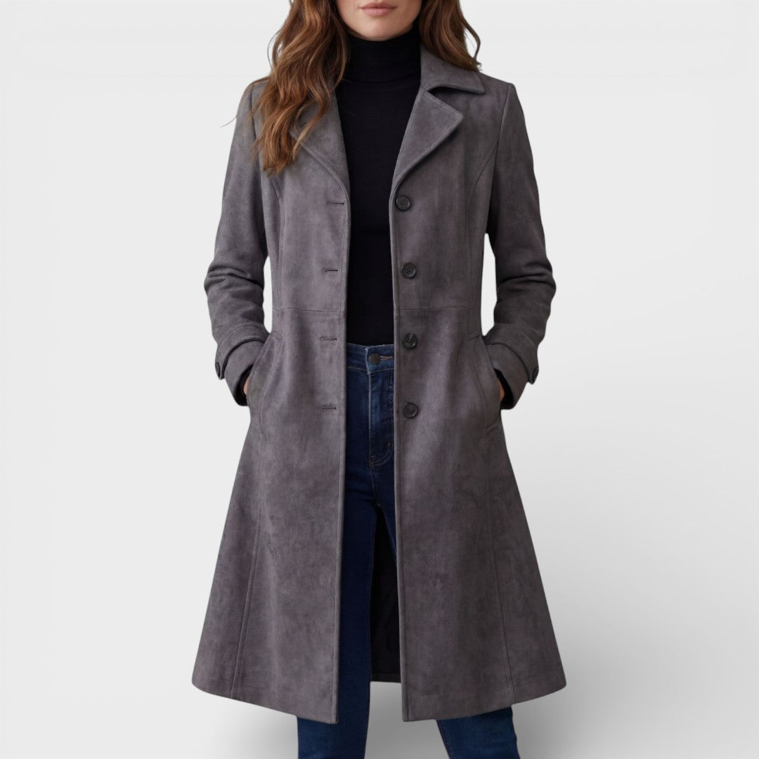 Teresa™ | Elegant Vintage Long Coat