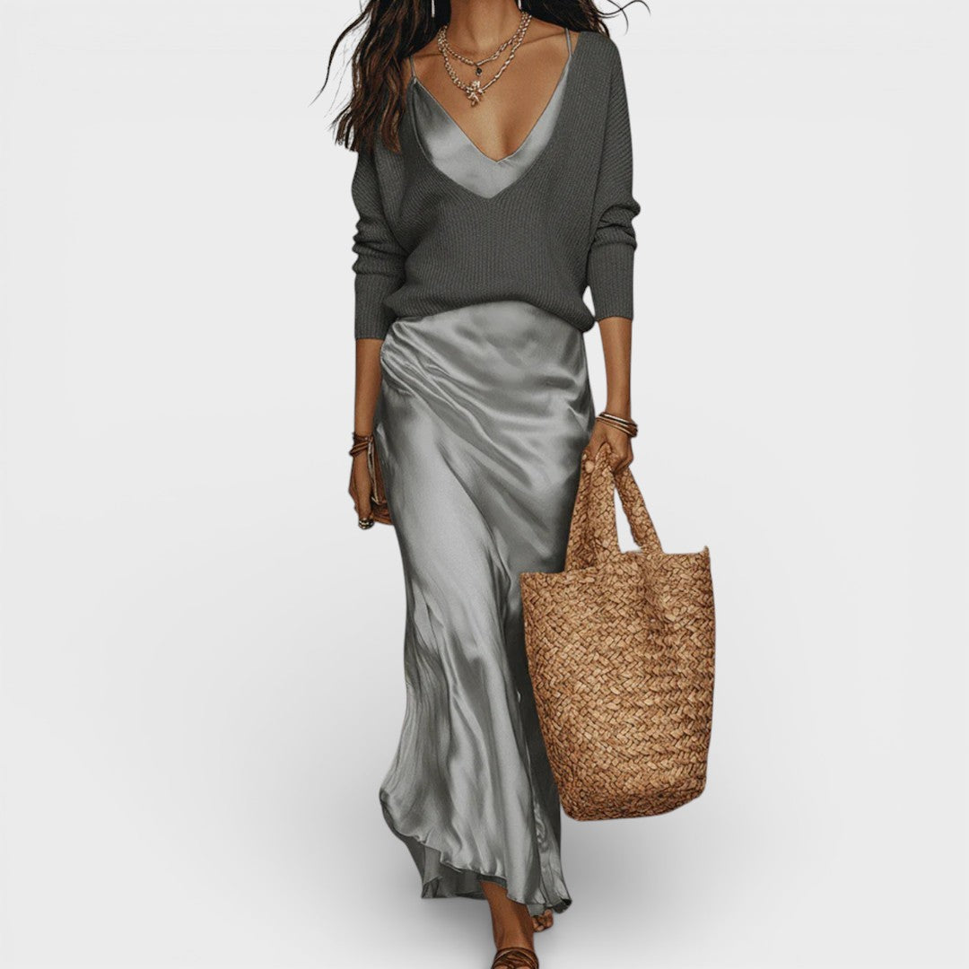 Clara™ | Elegant Satin Set