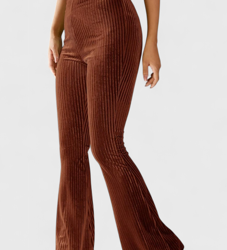 Liset Corduroy Flared Trousers