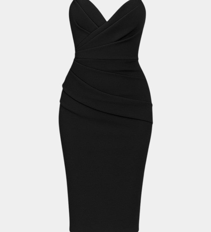 Iveta Strapless and Backless Dress