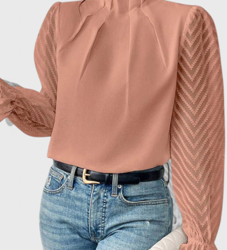 Helga Nautical Long Sleeve Blouse
