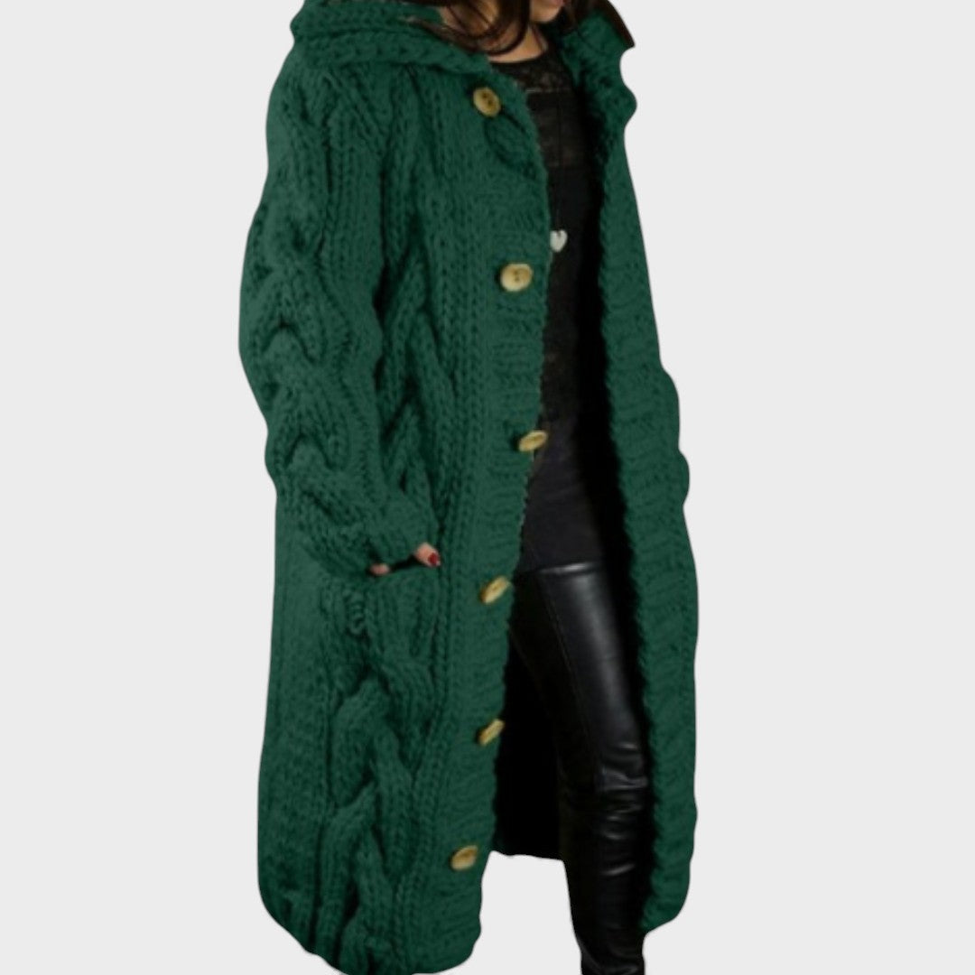 Alicia™ | Elegant and cosy coat with abdominal coverage