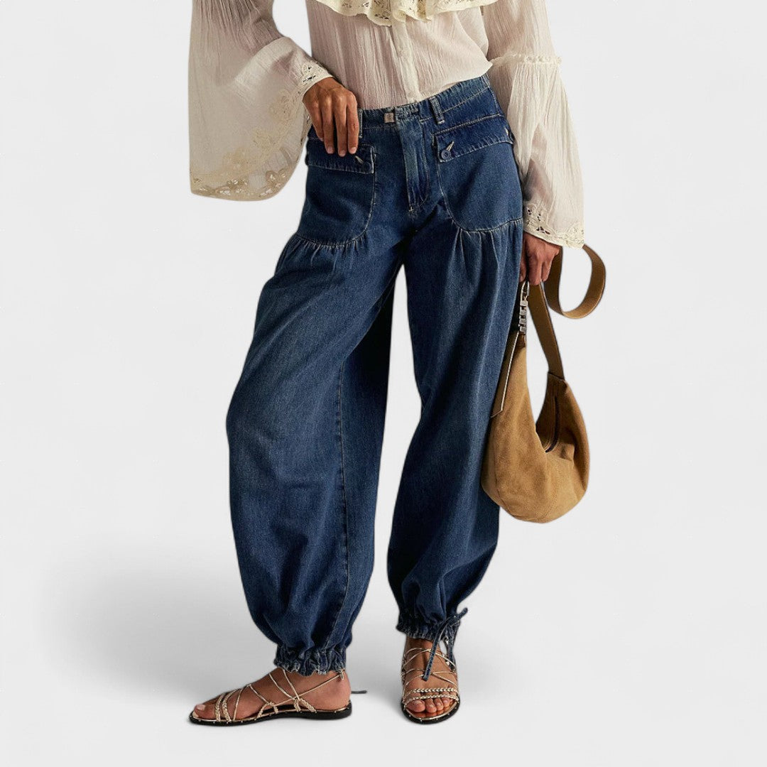 Raquel™ | Elegant Fluid Cut Jeans
