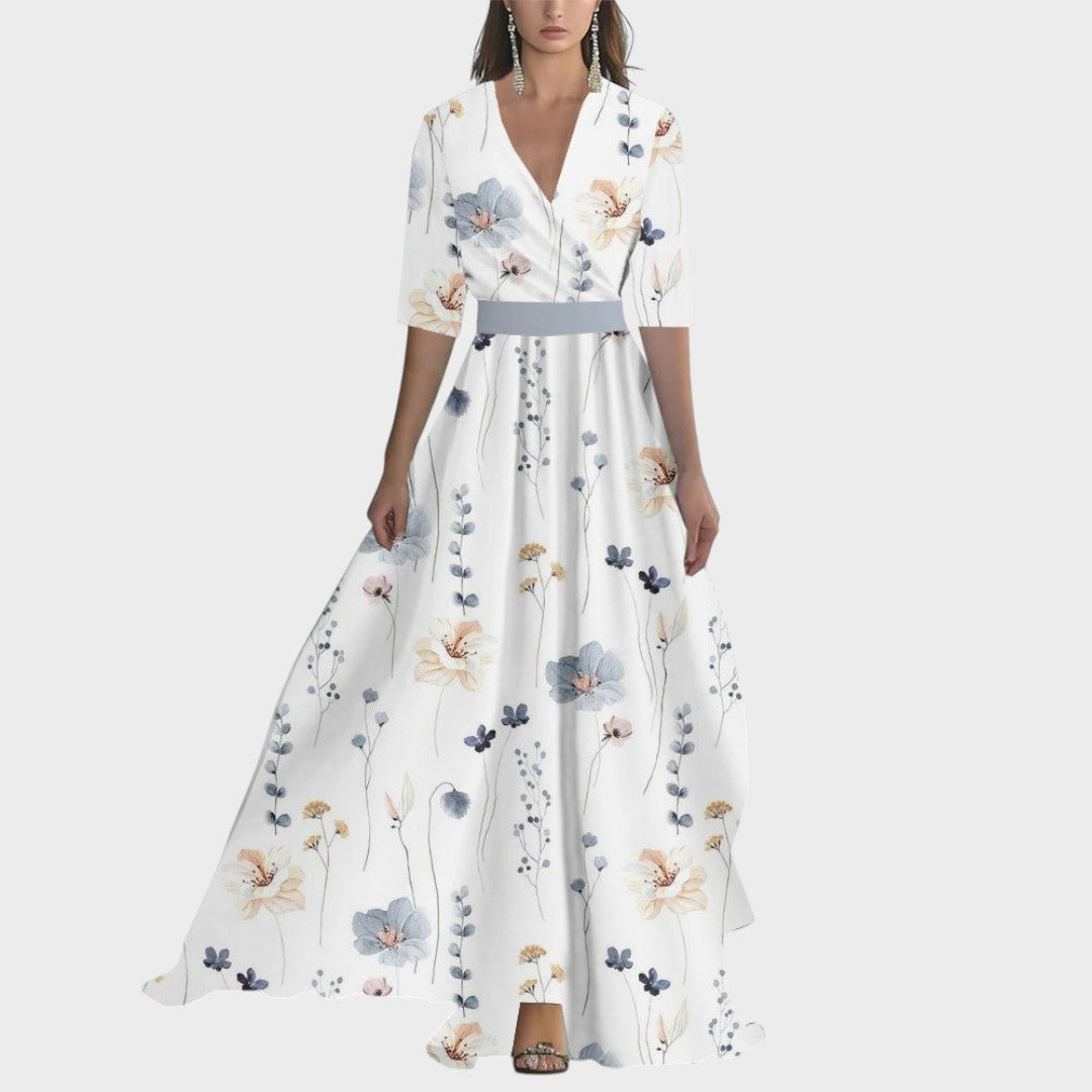 Helena™ | Maxi dress with stunning floral print