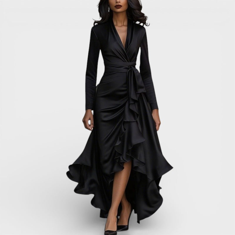 Verónica™ | Long Dress of Fluid Elegance