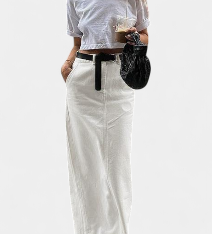 Yenifer Maxi Skirt with Parisian Split