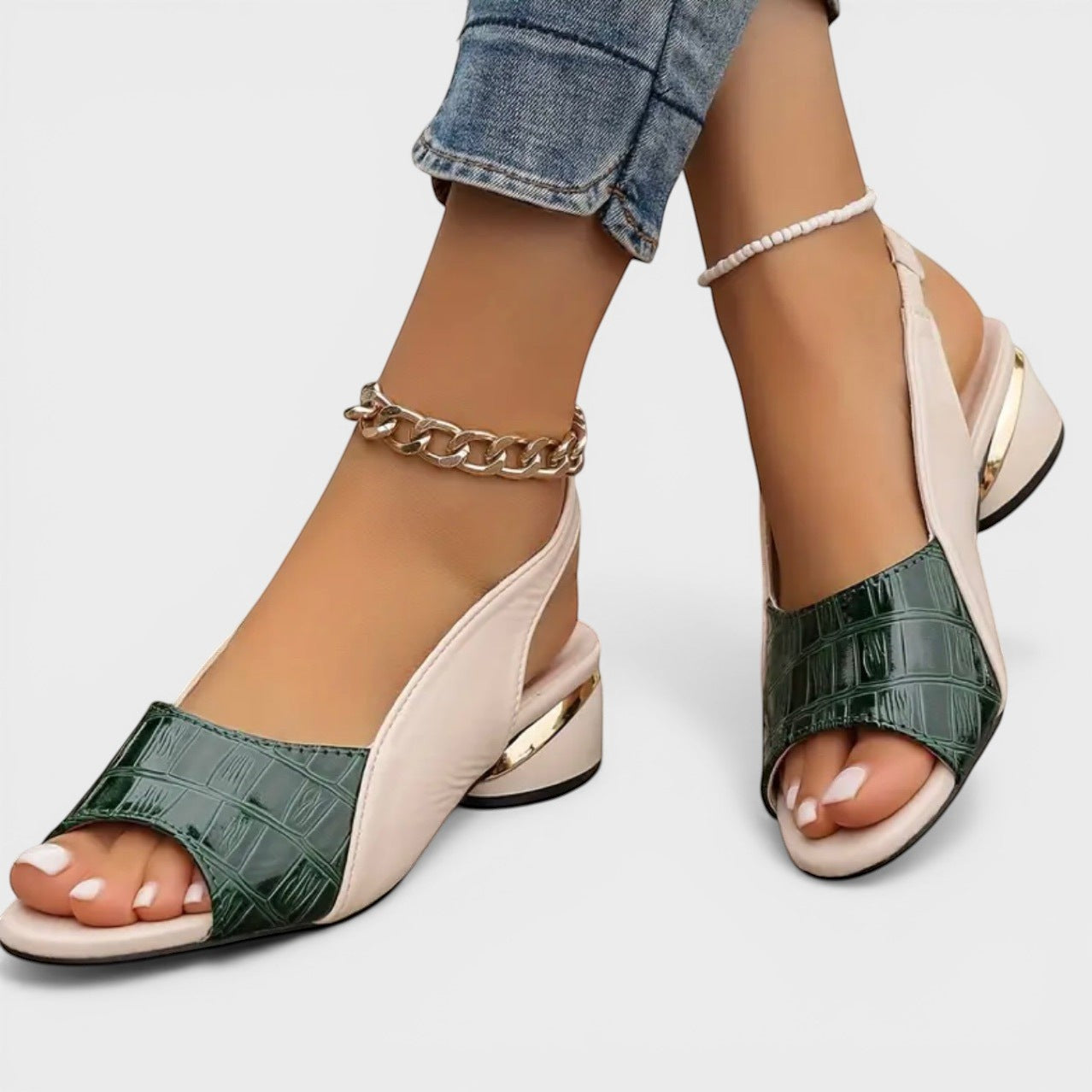 Clara™ | Low Heel Sandals