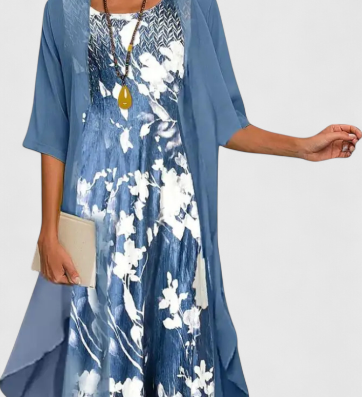 Elegant Floral Dress Venezia