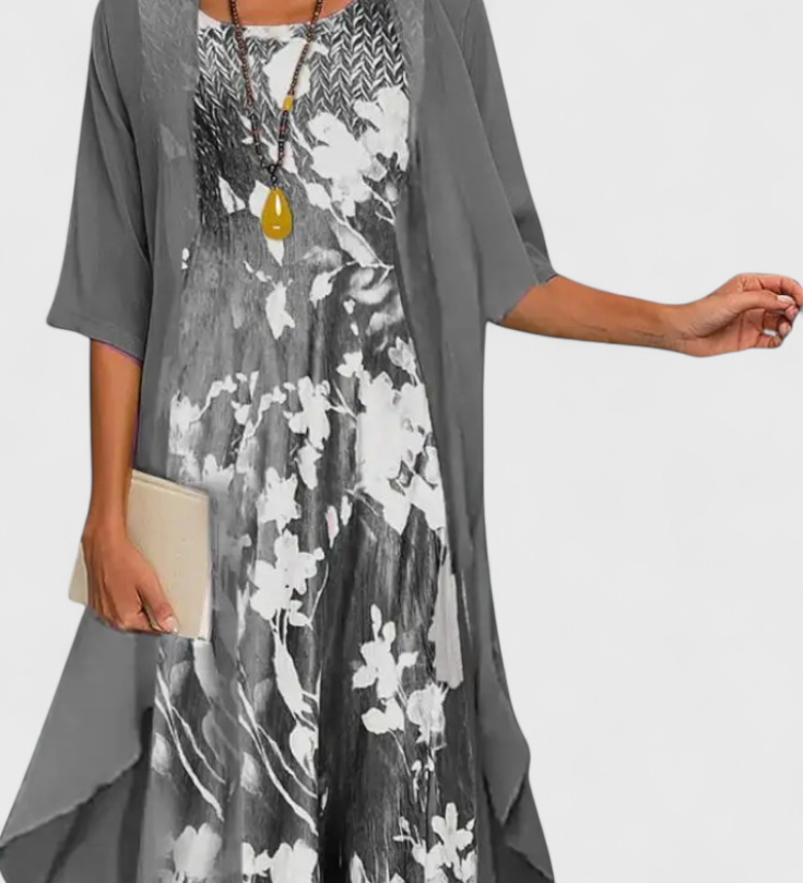 Elegant Floral Dress Venezia