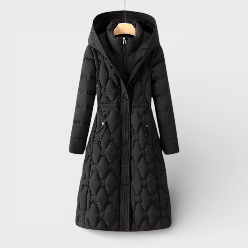 Patricia™ | Elegant Long Hooded Coat