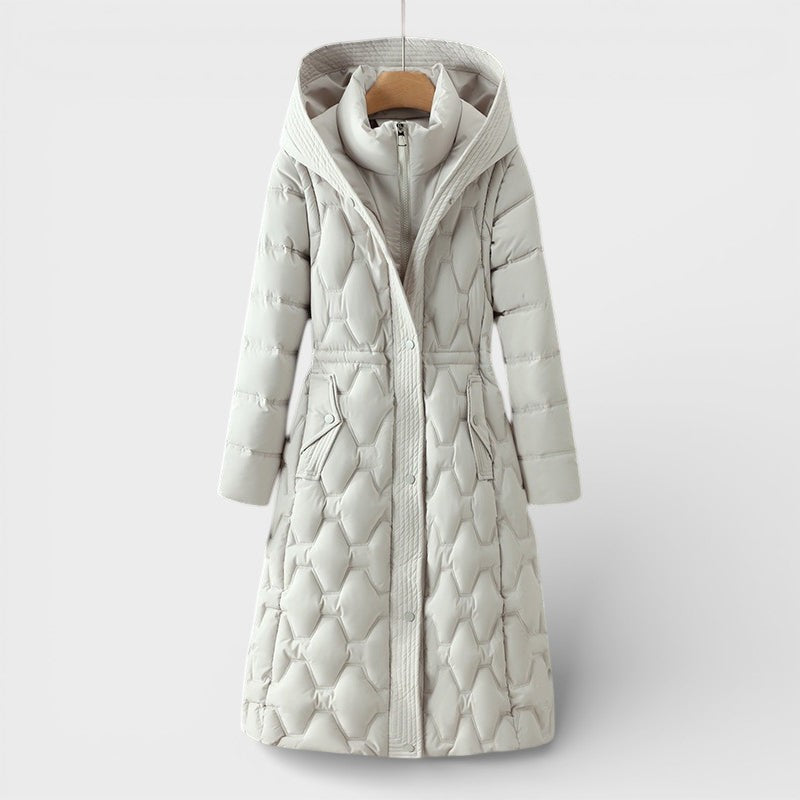 Patricia™ | Elegant Long Hooded Coat