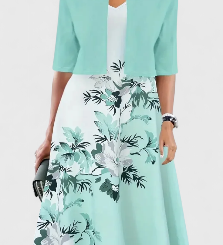 Elegant Floral Dress Venezia