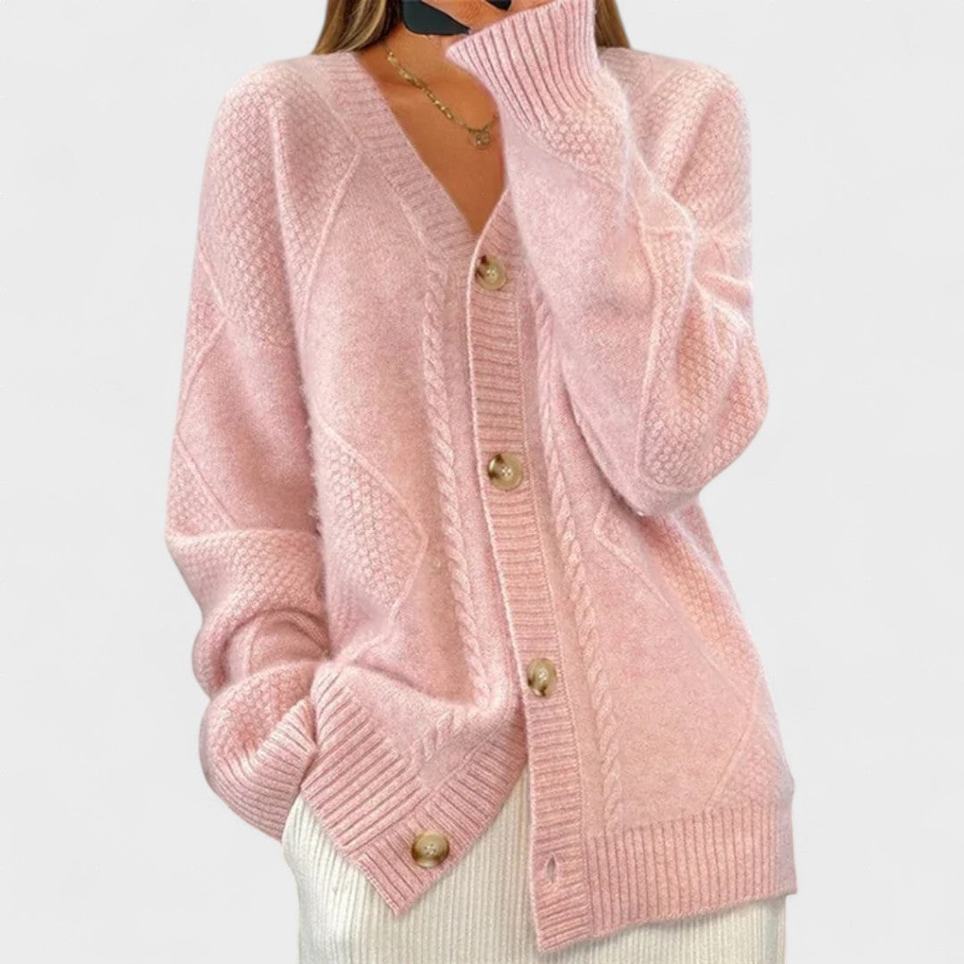Claudia™ | Cable Knit Cardigan