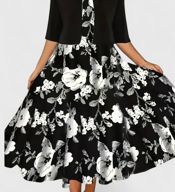 Blazer and Midi Dress Set Star