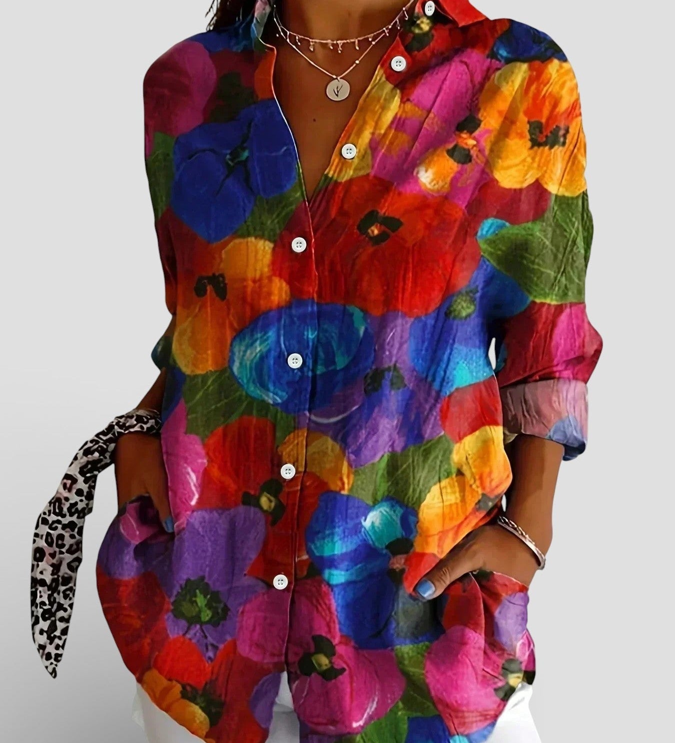 Nina™ | Colourful Printed Blouse