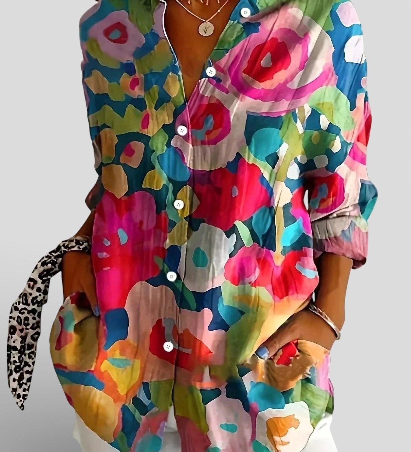 Nina™ | Colourful Printed Blouse