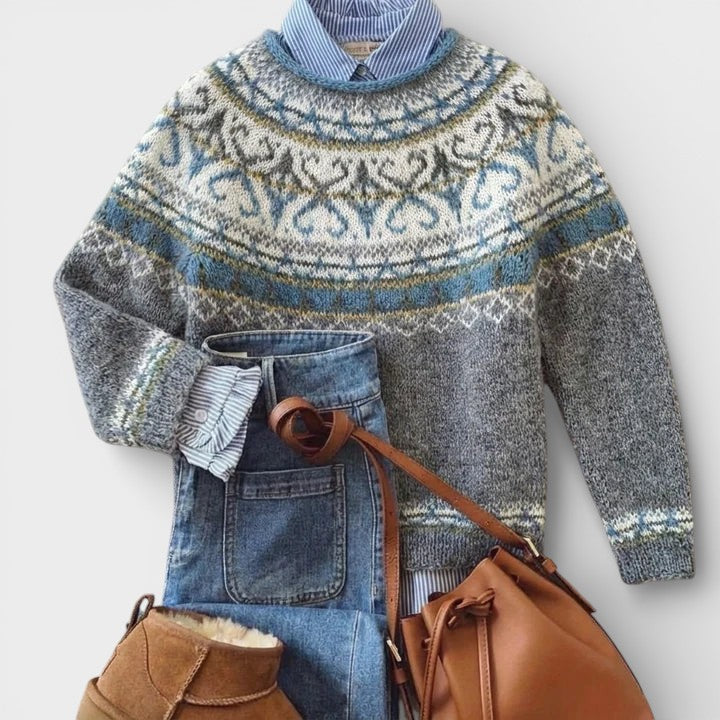 Eugenia™ | Vintage Knit Jumper