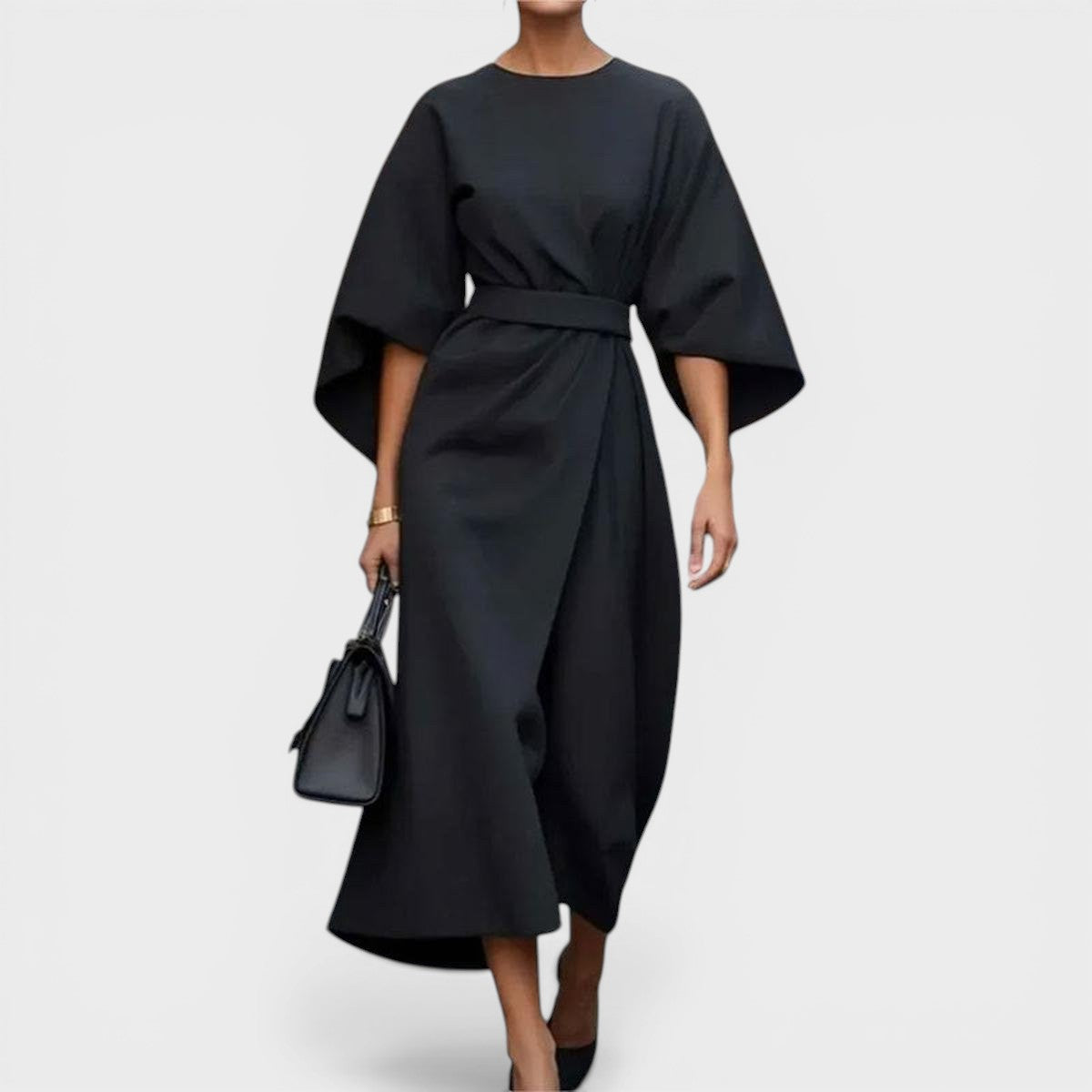 Elsa™ | Elegant Satin Maxi Dress