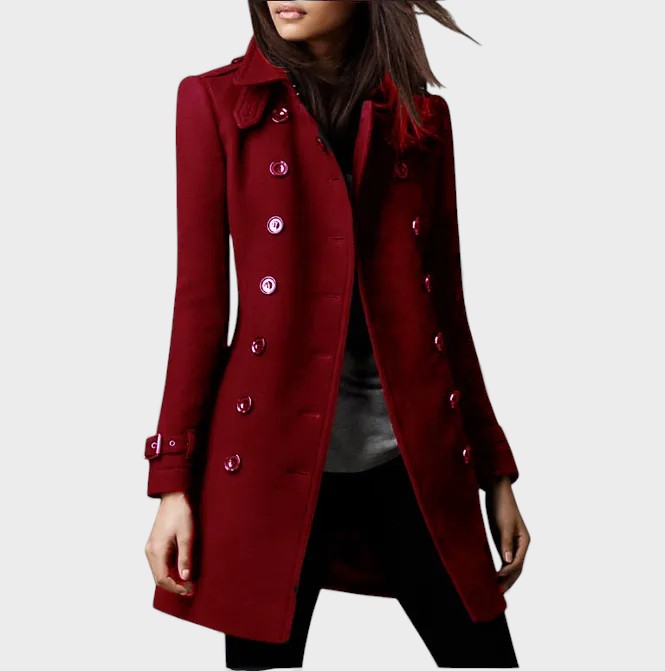 Penny™ | Elegant Long Coat