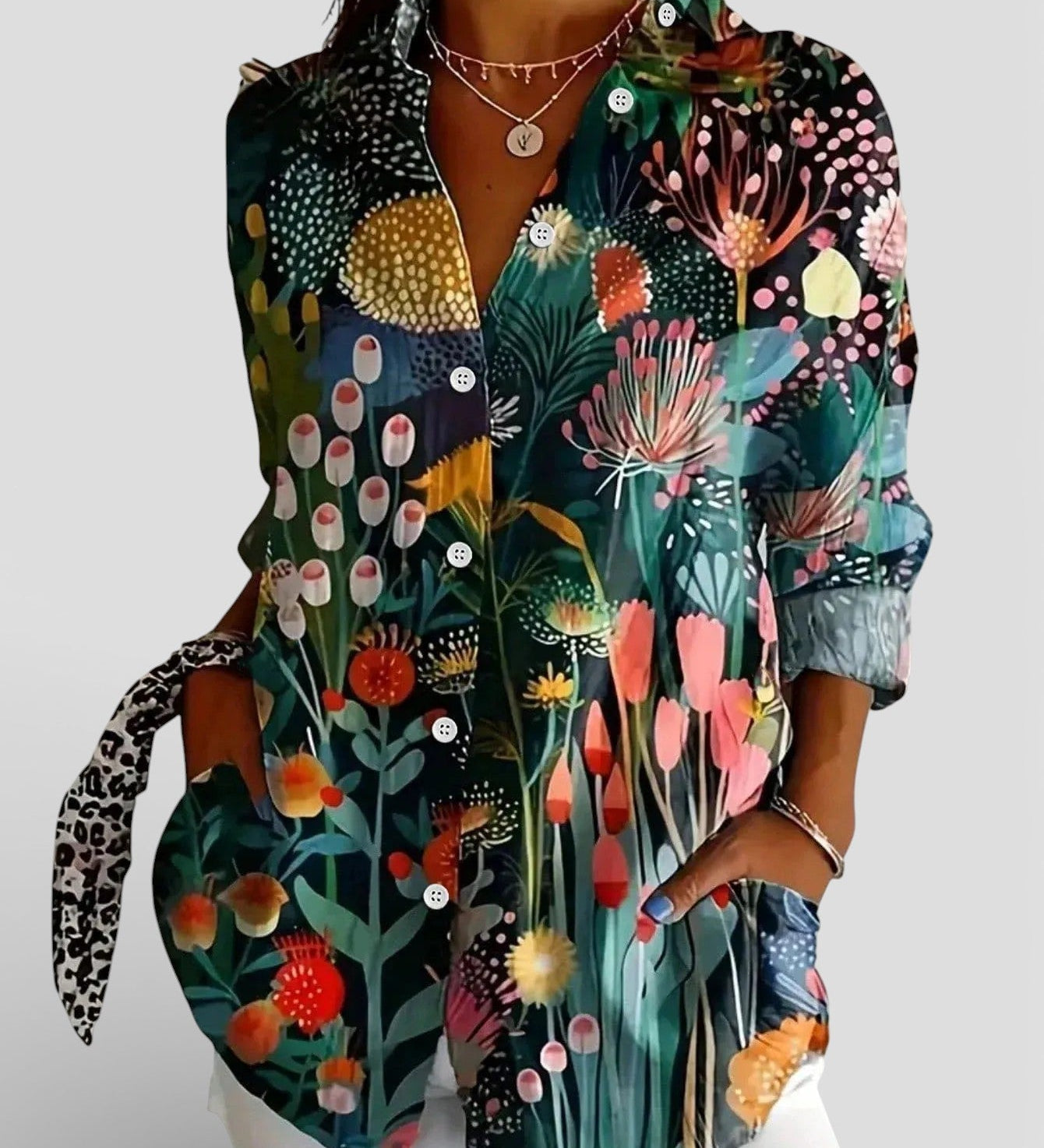 Nina™ | Colourful Printed Blouse