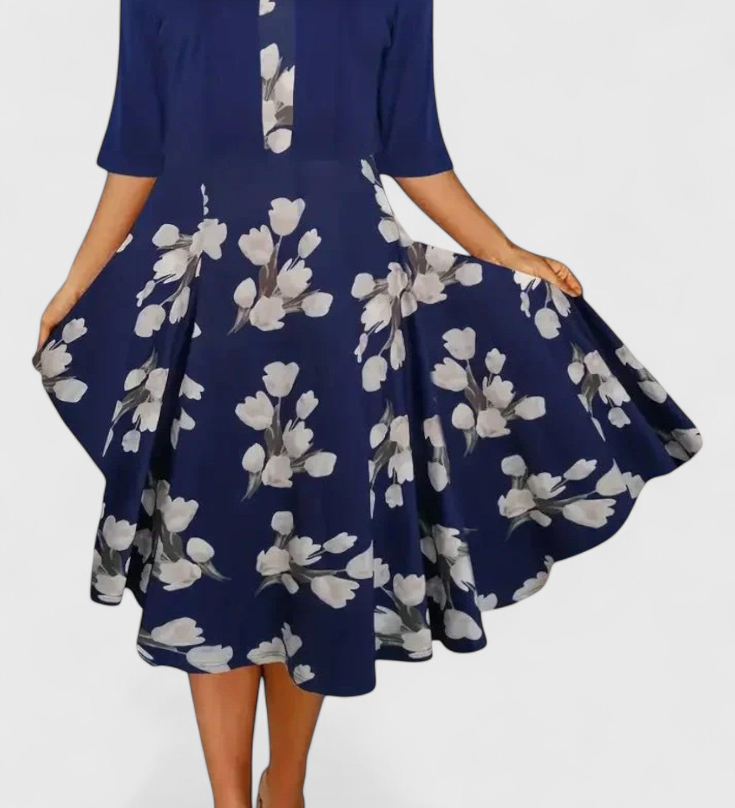 Blazer and Midi Dress Set Star