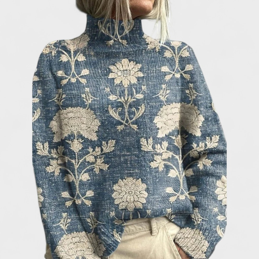 Vera™ | Warm and Elegant High-Neck Sweater