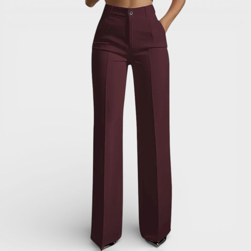 Amelia™ | Flattering High-Waisted Trousers