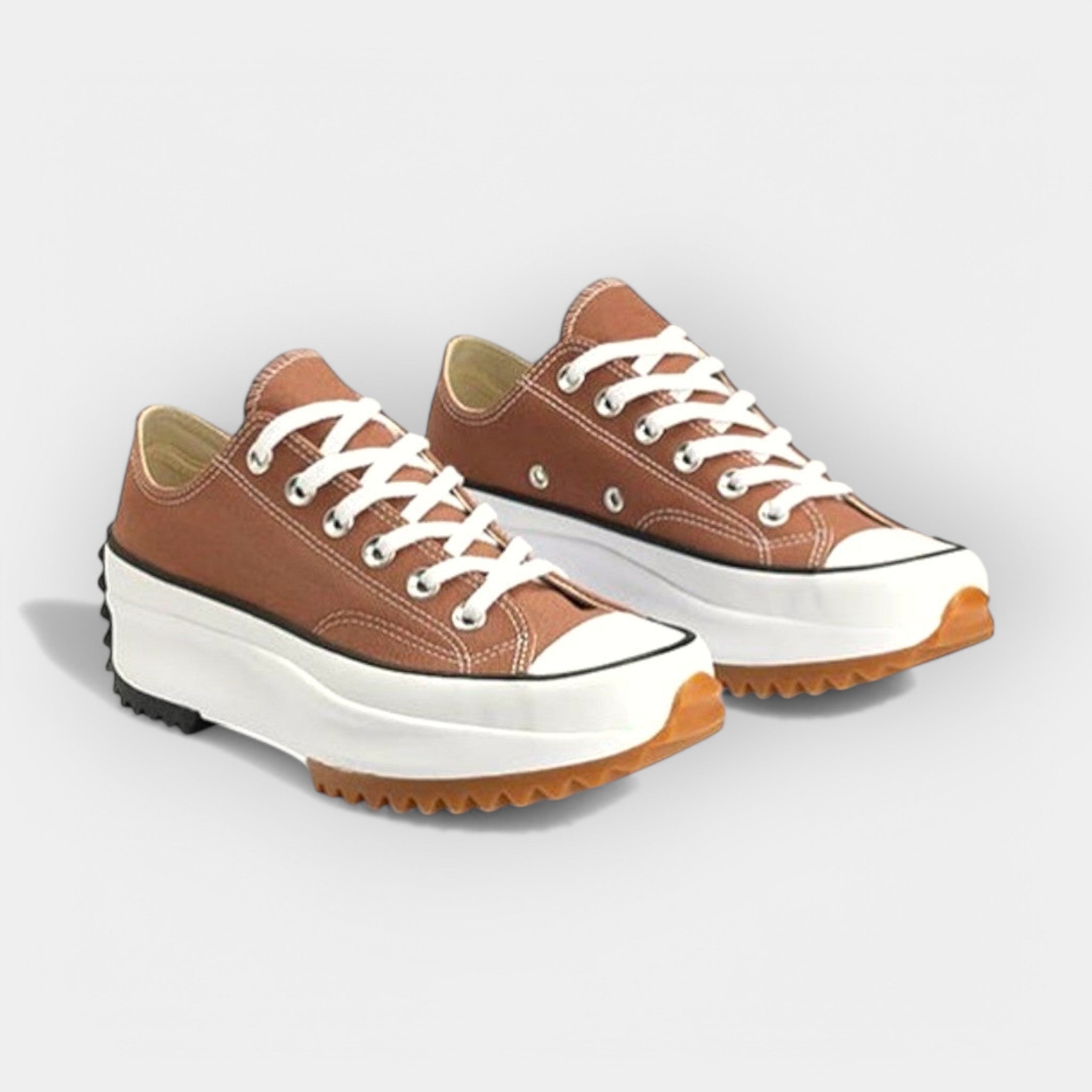 Modern sports shoes with thick sole