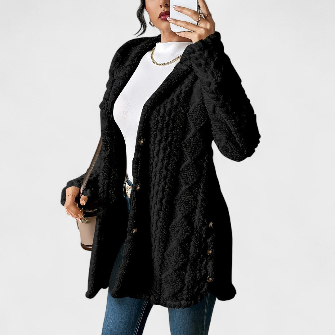 Amalia™ | Cosy Hooded Cardigan