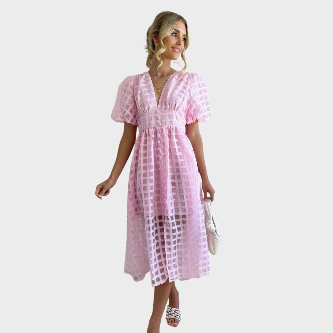 Julia™ | Lace Dress with Bell Sleeves