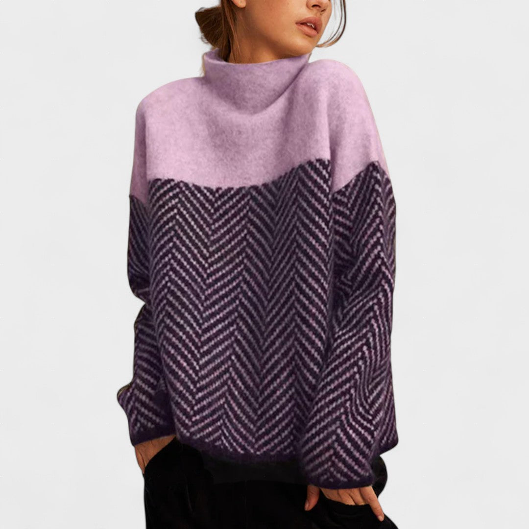 Beatriz™ | High Neck Sweater