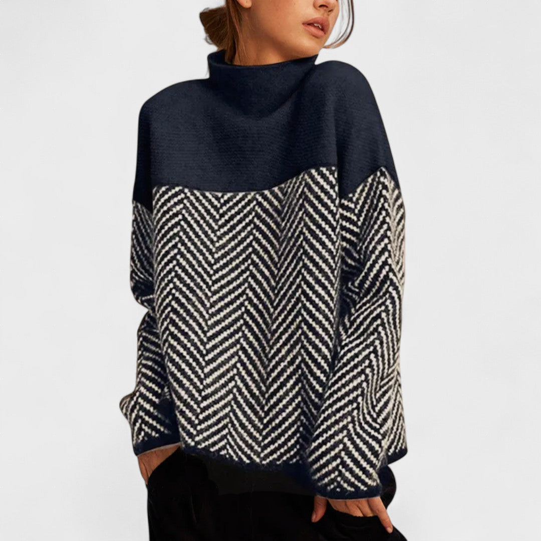 Beatriz™ | High Neck Sweater