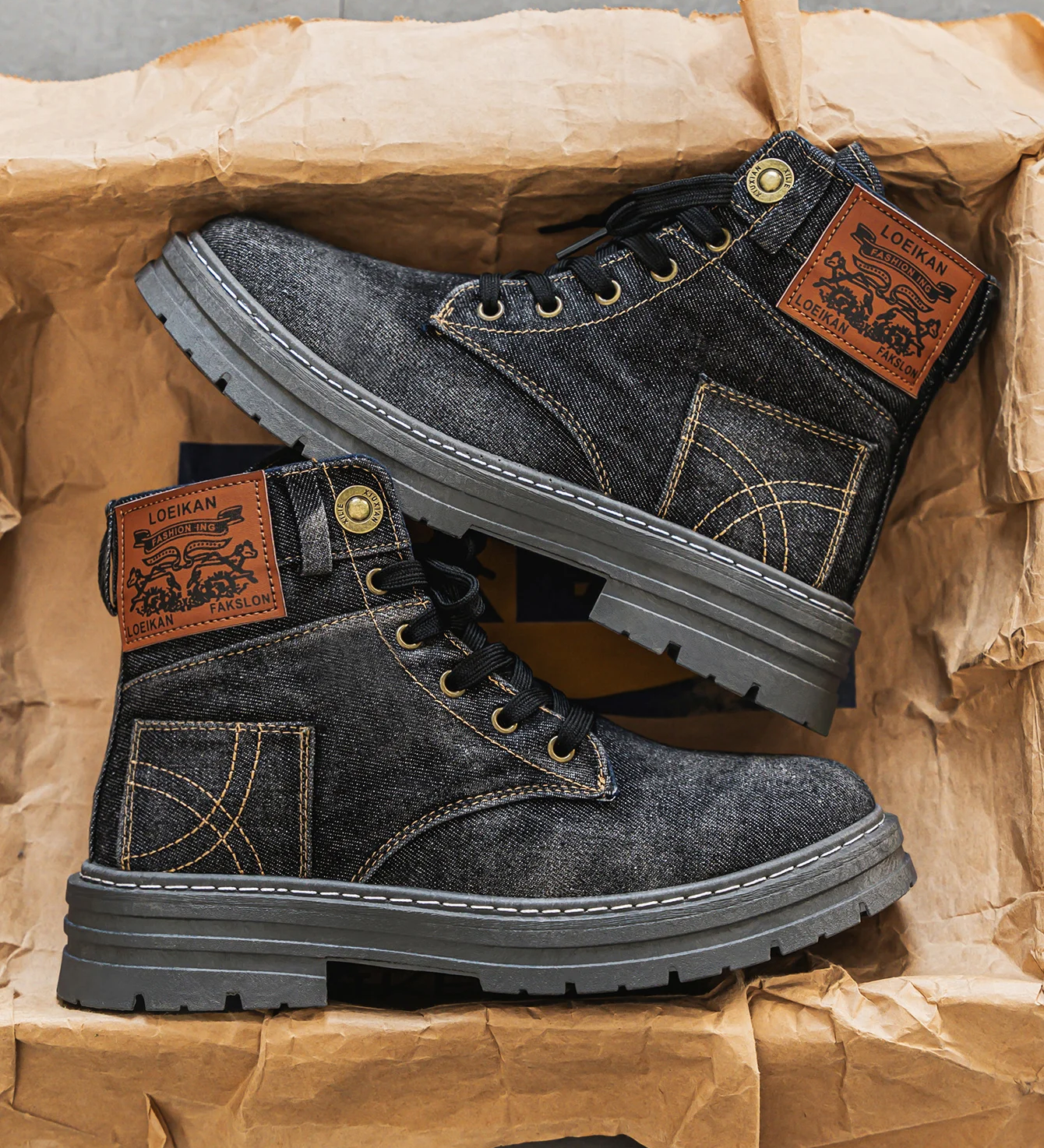 Aroa™ | Cowboy Boots with Laces