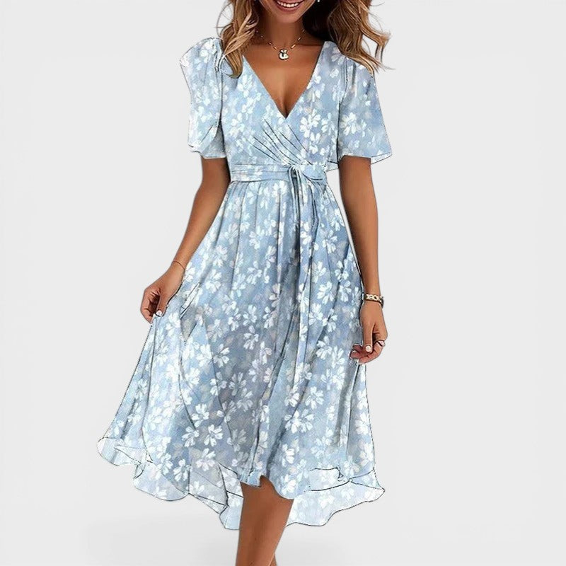 Nadia™ | Elegant Colourful Dress