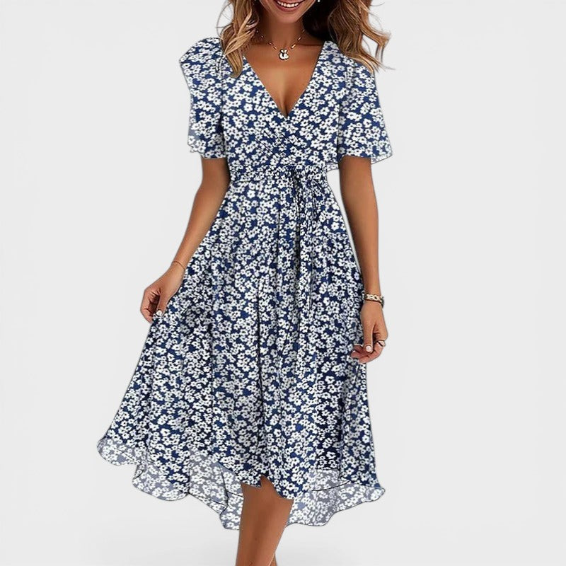Nadia™ | Elegant Colourful Dress