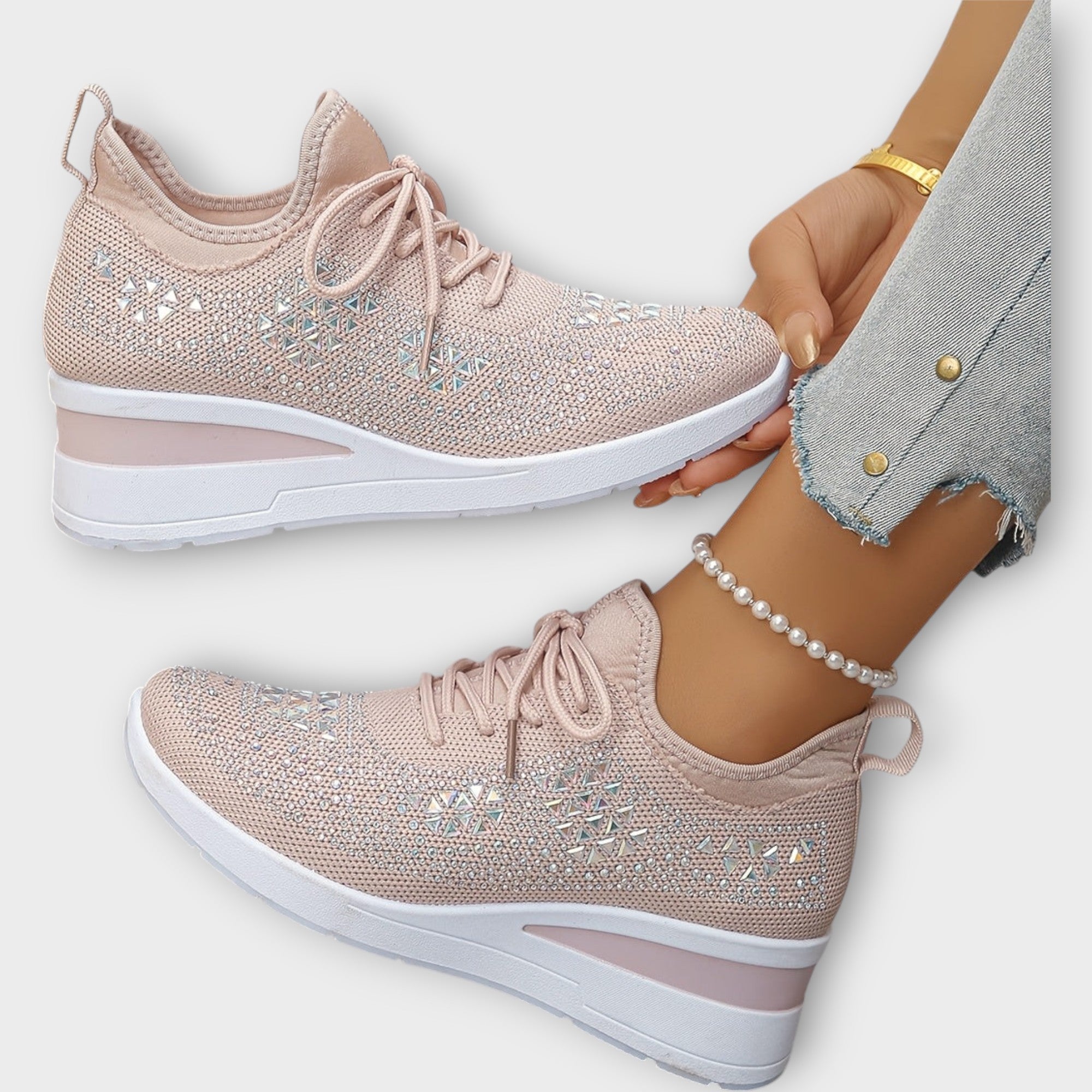 Sports shoes with a modern design