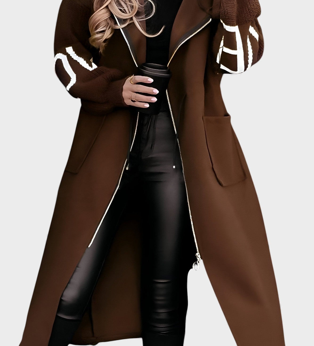 Patricia™ | Elegant Hooded Cardigan Coat