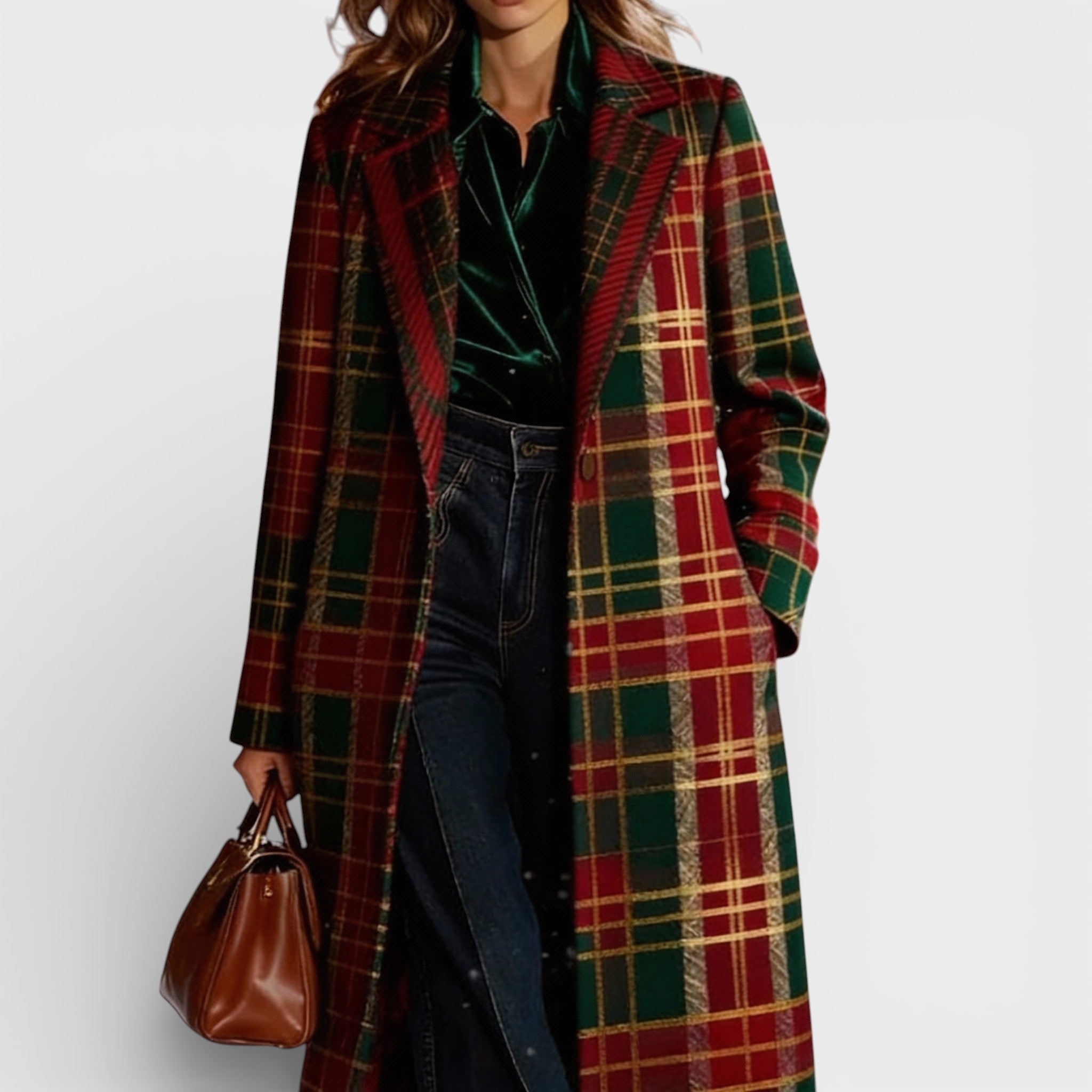 Benita™ | Classic Check Coat